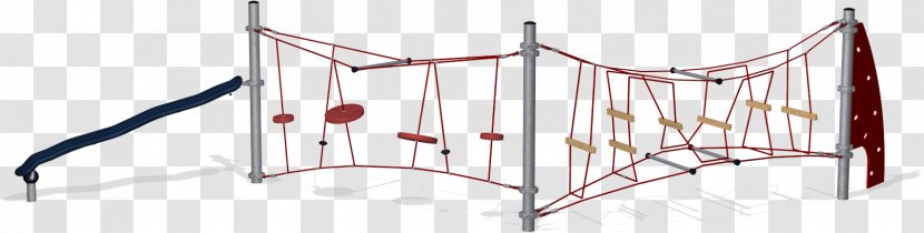 Line Angle Recreation Fence - Structure - Climbing Playground Transparent PNG