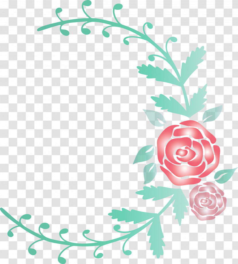 Rose Frame Flower Frame Wedding Frame Transparent PNG