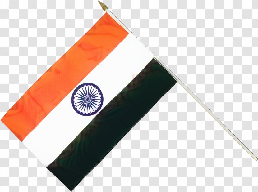 India Flag Orange - Rectangle Transparent PNG