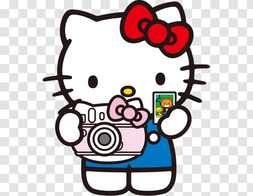 Hello Kitty Camera Character Clip Art - Photography - Frames Transparent PNG