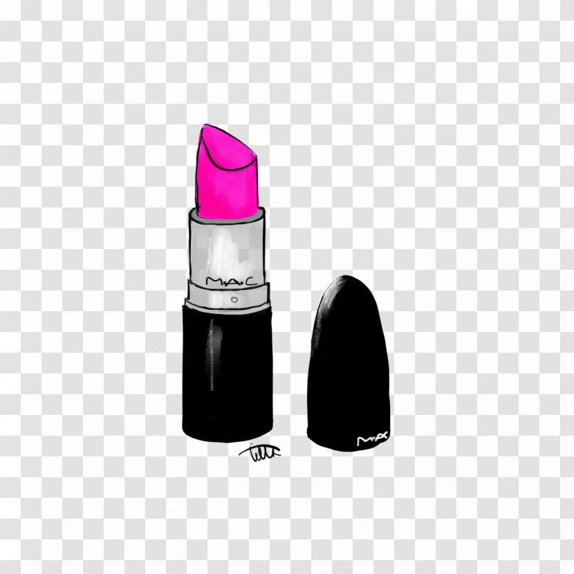Lipstick MAC Cosmetics Drawing - Magenta - African Transparent PNG