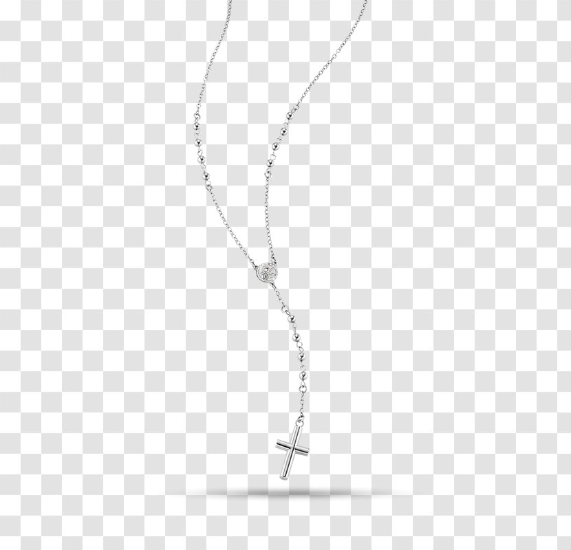 Necklace Charms & Pendants White - Black And Transparent PNG