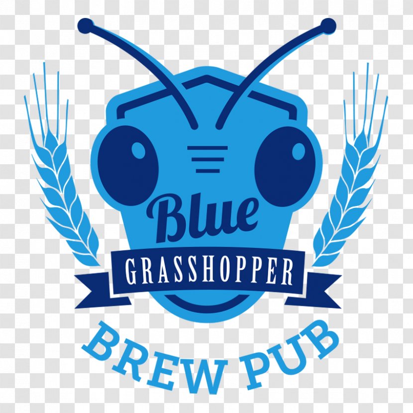 The Blue Grasshopper Logo Graphic Design Brand - Entrepreneurial Spirit Transparent PNG