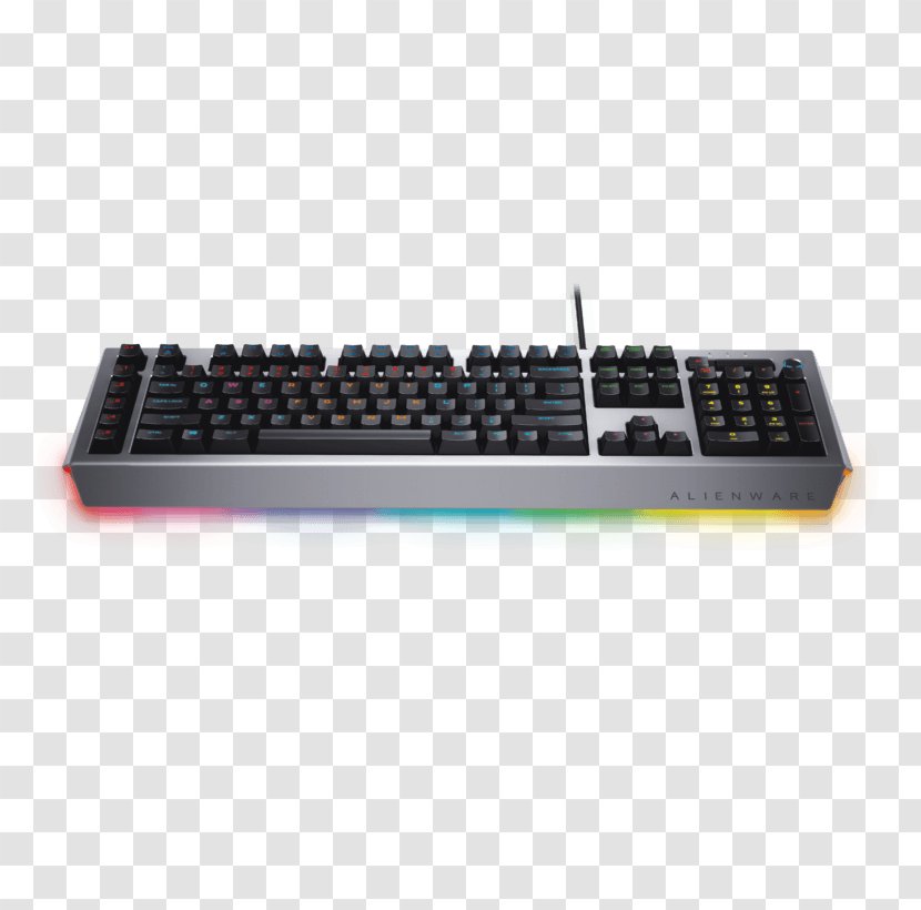 Computer Keyboard Laptop Dell Mouse Alienware - Peripheral Transparent PNG