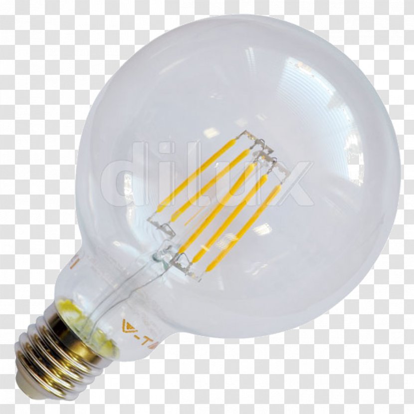 Light Fixture LED Lamp Edison Screw Transparent PNG