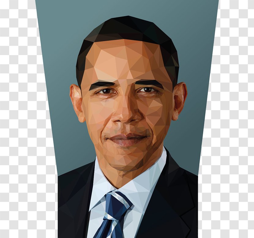 Barack Obama White House President Of The United States Politician Democratic Party - Ben Rhodes - Geometric Polygonal Transparent PNG
