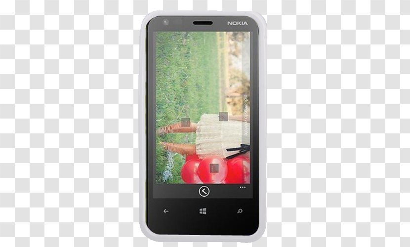 Feature Phone Smartphone Nokia Lumia 610 1520 - Electronic Device - Silicone Transparent PNG