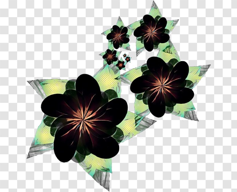 Green Leaf Background - Rose - Clover Symbol Transparent PNG