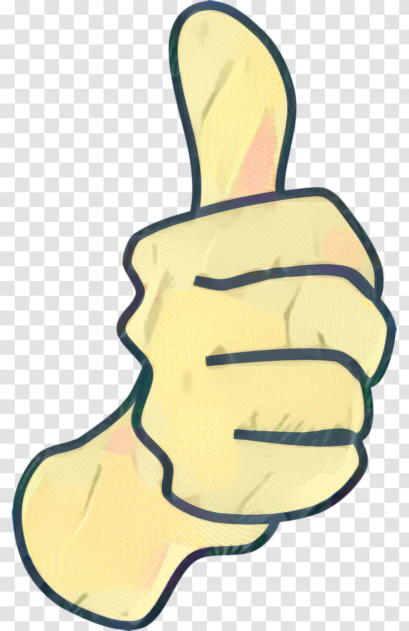 Internet Finger - Gesture - Yellow Transparent PNG