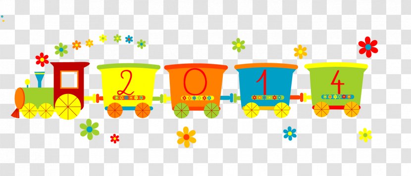 Calendar Child Stock Photography Clip Art - Brand - Cartoon Flying Train Transparent PNG