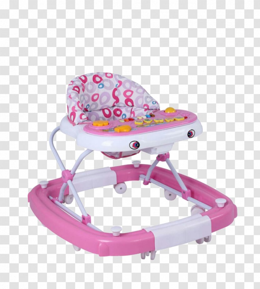 Infant Child Baby Walker Purple Chair Transparent PNG