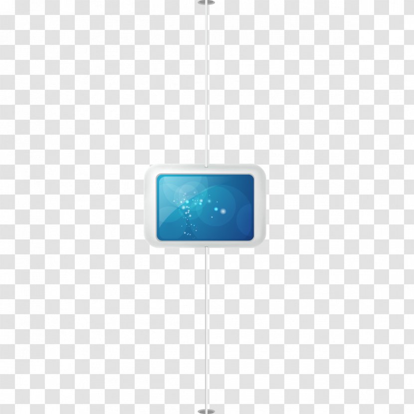 Turquoise Pattern - Blue - Hanging On TV Online Transparent PNG