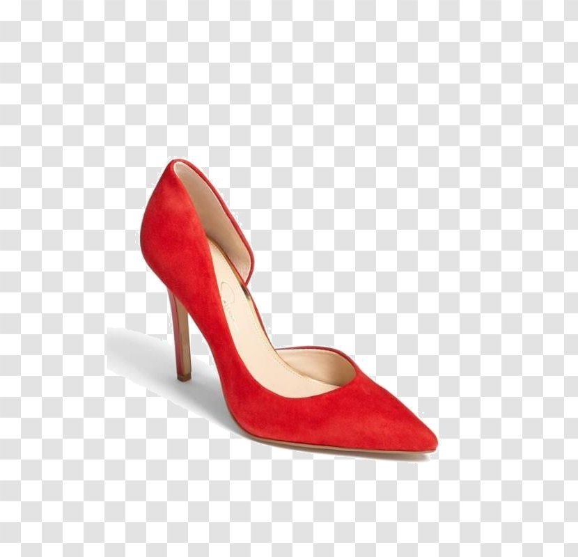 Court Shoe High-heeled Footwear Boot Dress - Red - Ms. High Heels Transparent PNG