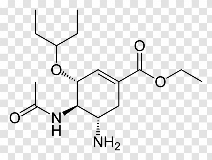 Oseltamivir Shikimic Acid Carboxylic Chemistry - Parallel Transparent PNG