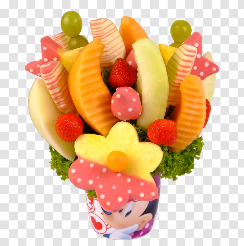 Gift Food Flower Bouquet Birthday Child - Fruit Cup - Celebrations Congratulation Transparent PNG
