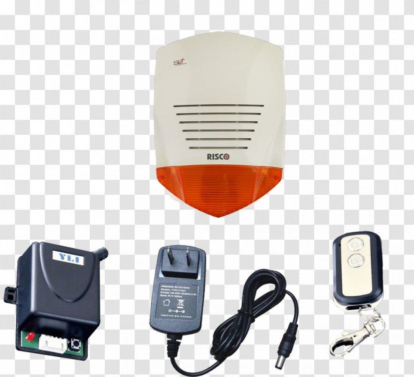 Alarm Device Motion Detection Detector Sensor Remote Controls - Electronic - Ampere Per Square Meter Transparent PNG