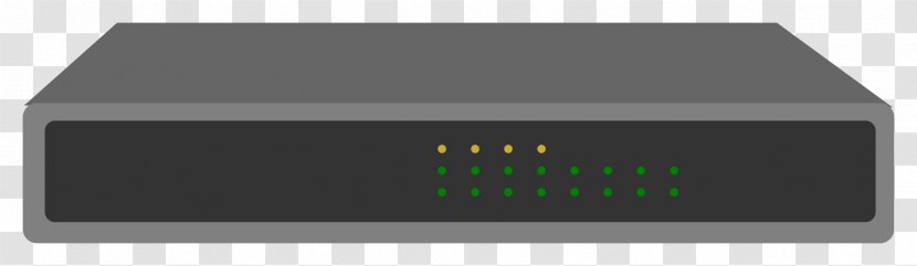 Wireless Router Network Switch Computer Clip Art - Technology Transparent PNG