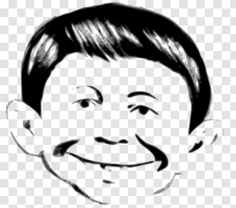 Alfred E. Neuman Mad Clip Art - Flower - Pictures Of A Face Transparent PNG