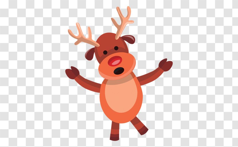 Reindeer Rudolph Vector Graphics - Animation Transparent PNG