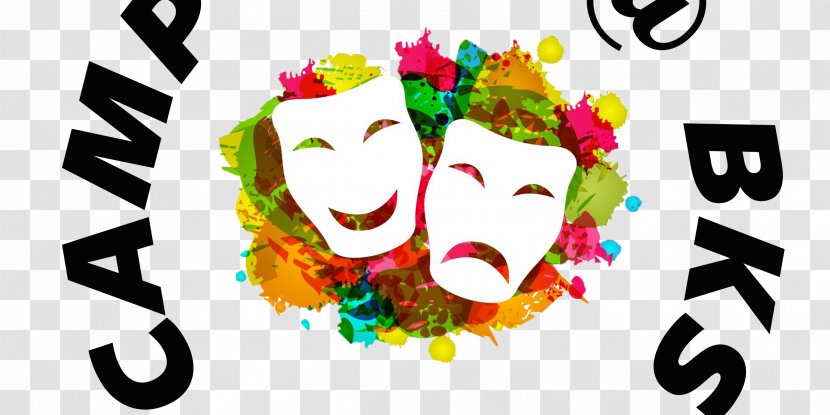 Musical Theatre Drama School Mask - Silhouette Transparent PNG