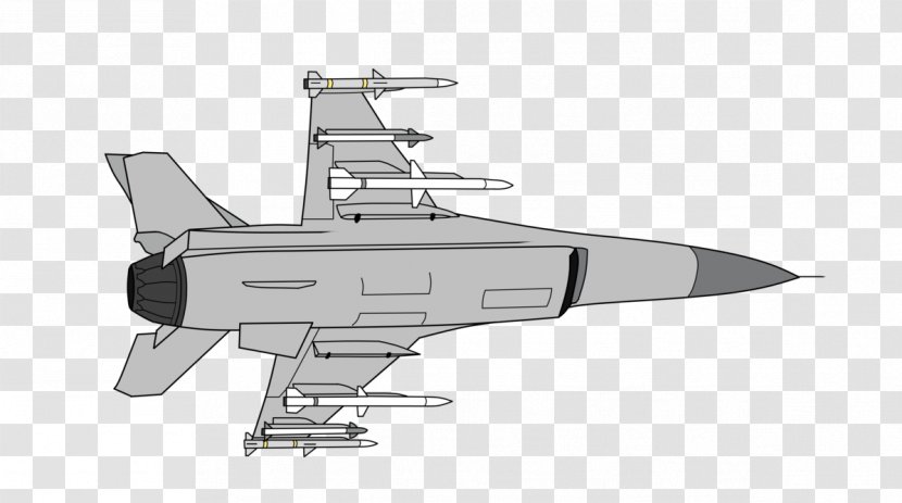 Fighter Aircraft General Dynamics F-16 Fighting Falcon Artist Airplane - Art Transparent PNG
