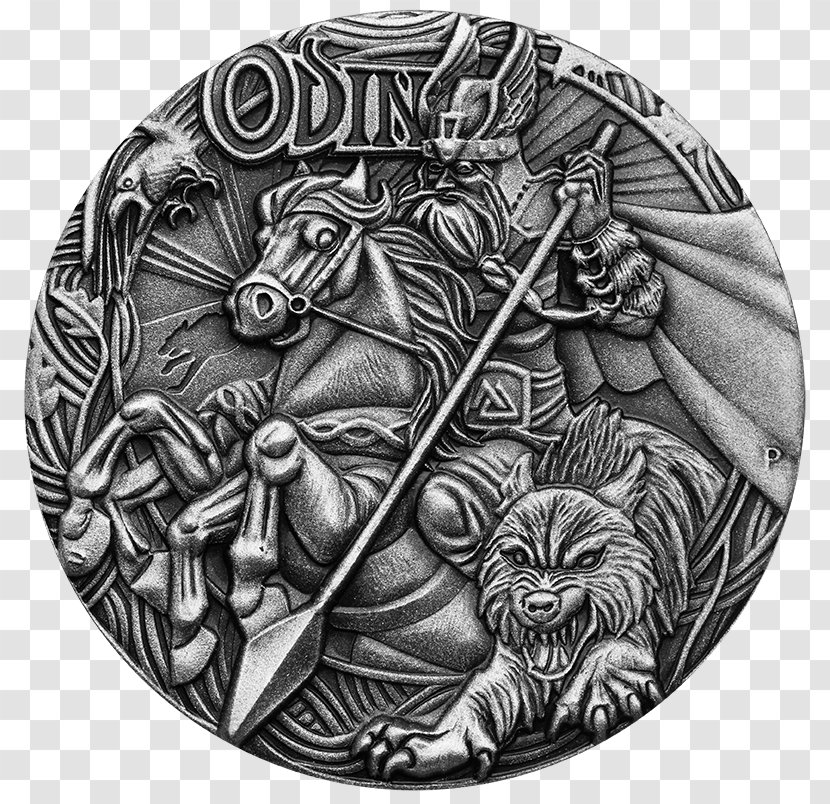 Odin Perth Mint Asgard Norse Mythology Deity - Freyr - Thor Transparent PNG