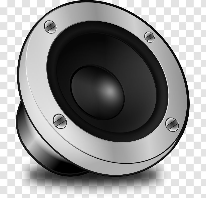 Loudspeaker Free Content Clip Art - Multimedia - Speaker Sound Black Transparent PNG