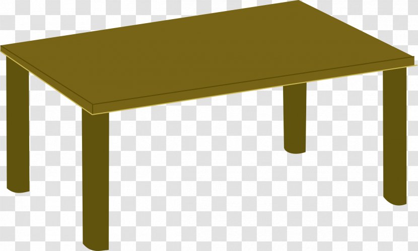 Table Matbord Free Content Clip Art - Furniture - Rectangle Garden Cliparts Transparent PNG