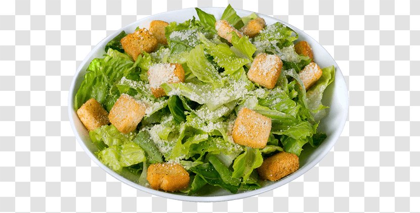 Caesar Salad Spinach Pizza Chicken Fingers Vegetarian Cuisine - Food - Fresh Transparent PNG