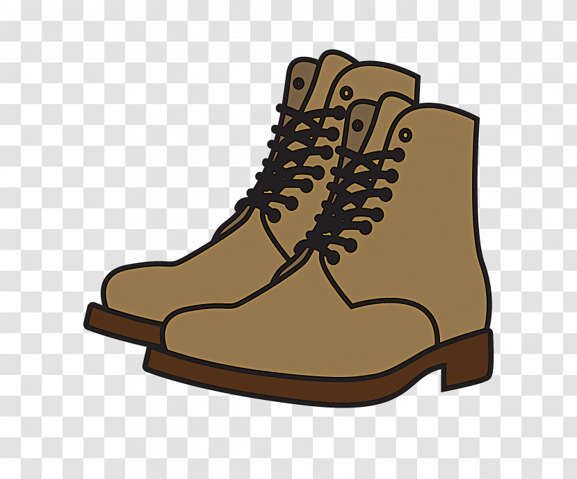 Footwear Boot Shoe Brown Tan Transparent PNG