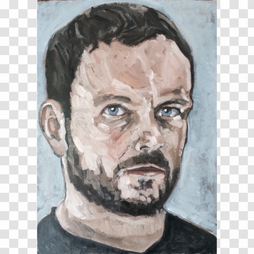 Self-portrait Self Portrait With Beard Oil Painting Transparent PNG