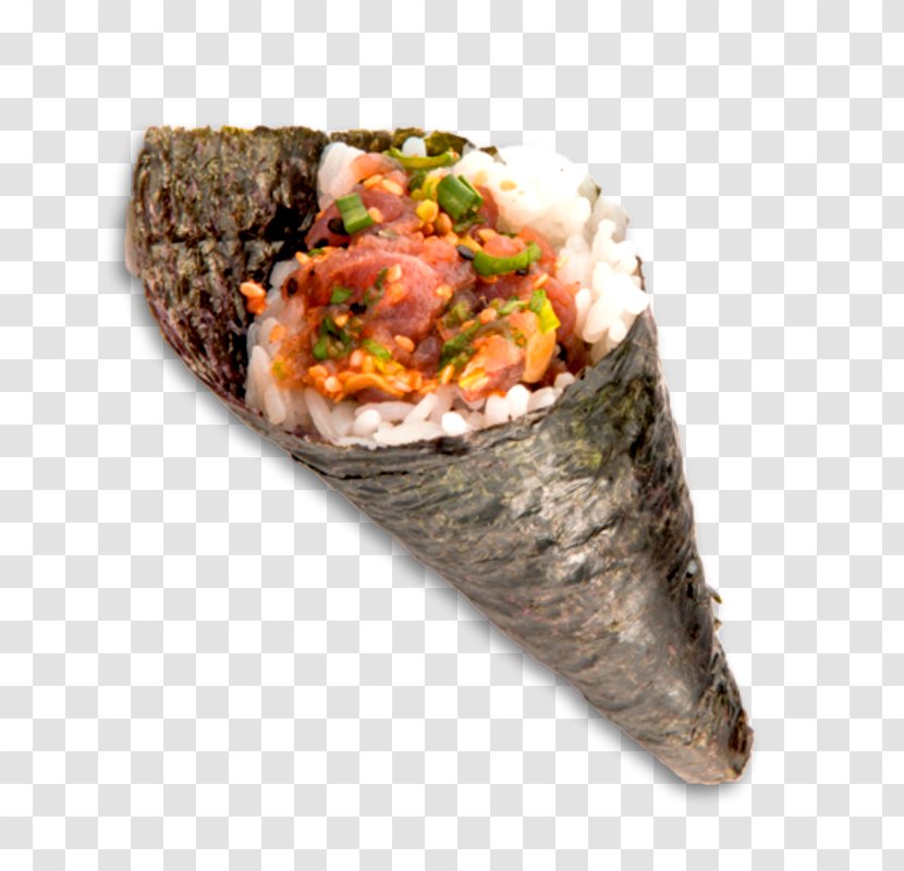 California Roll Onigiri Sushi Squid As Food - Garlic Transparent PNG
