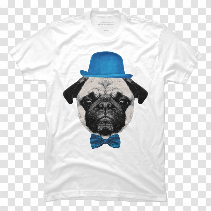 Pug French Bulldog T-shirt Puppy - Carnivoran - Face Transparent PNG