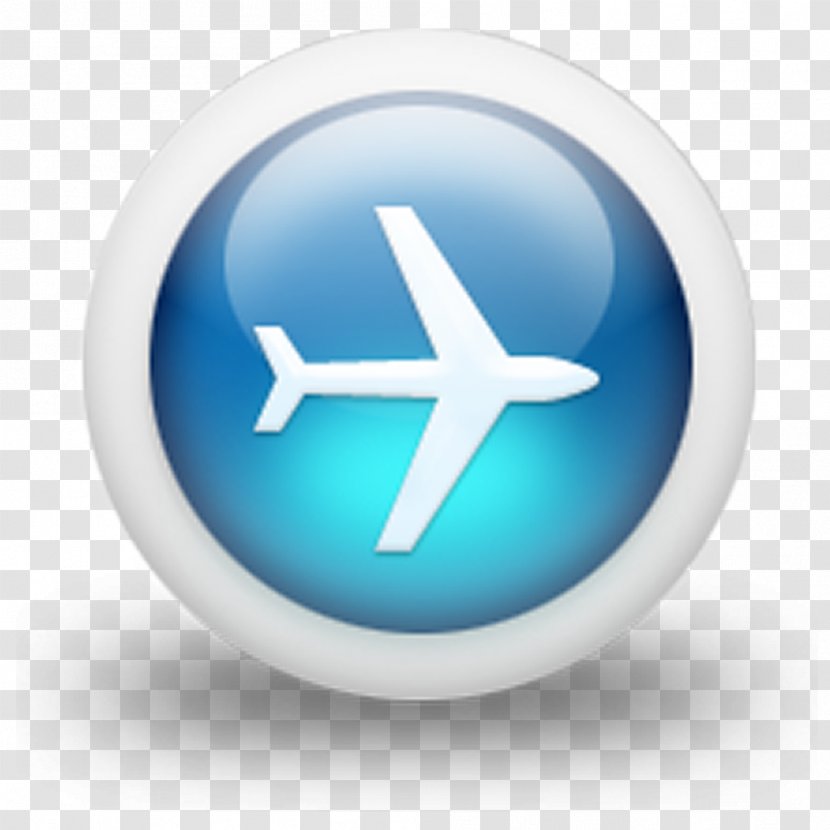 Plane - User - Blue Transparent PNG