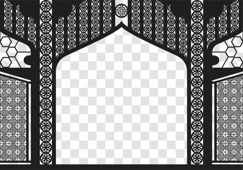 Eid Al-Fitr Al-Adha - Zakat Alfitr - The Black Church Background Of Al Fitr Transparent PNG