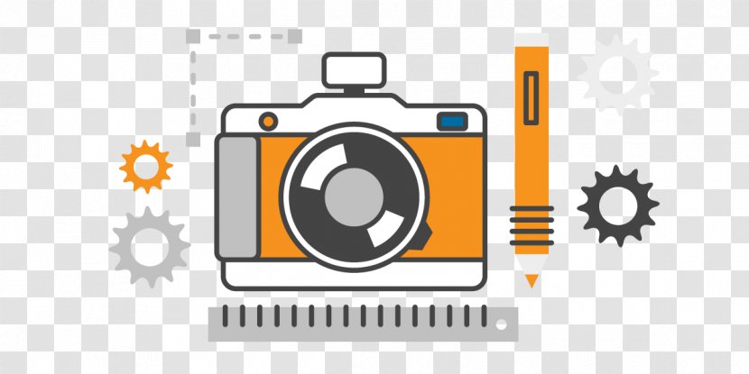 Photography Industry Marketing Photographer Diens - Orange Transparent PNG
