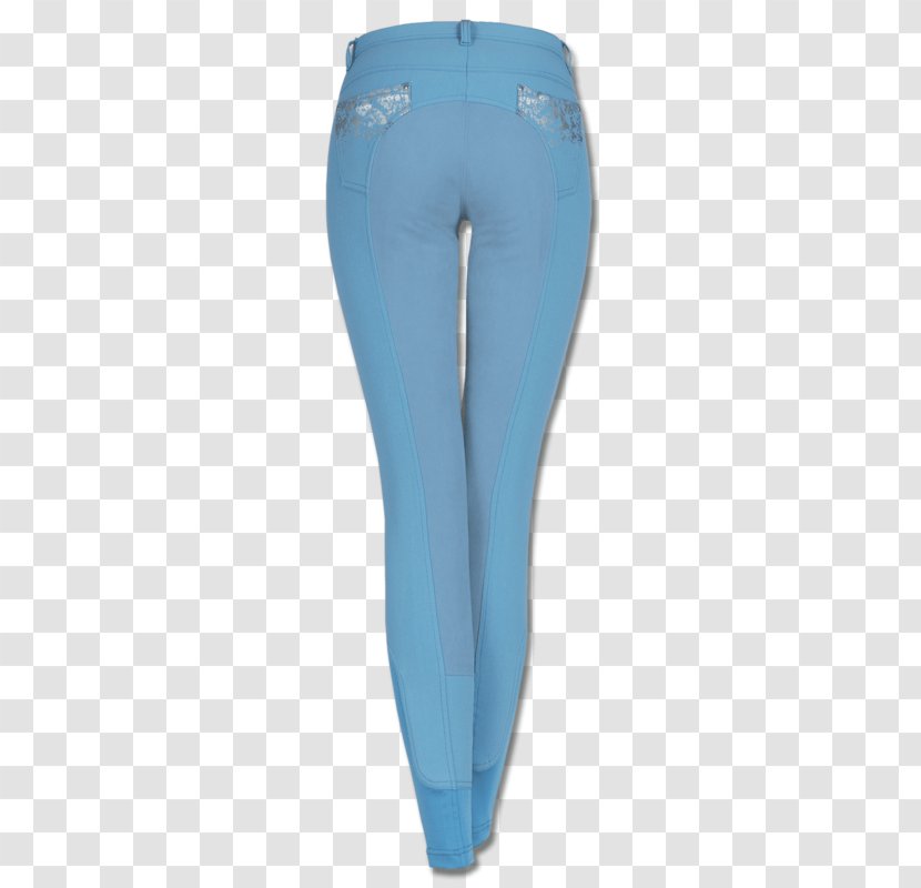 Waist Jeans Leggings - Abdomen - Powder Blue Transparent PNG