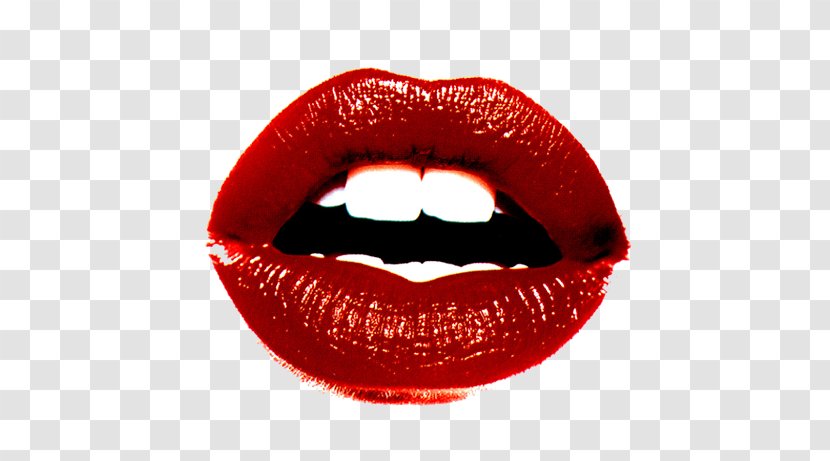 Red Lips Desktop Wallpaper Tongue Clip Art - Lip Augmentation Transparent PNG