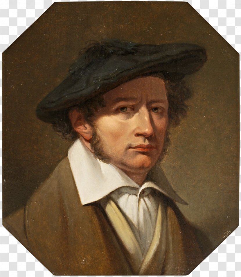 Johan Gustaf Sandberg (1782-1854) Self-portrait Sandberg, 1782-1854 Painter - Fedora - Painting Transparent PNG