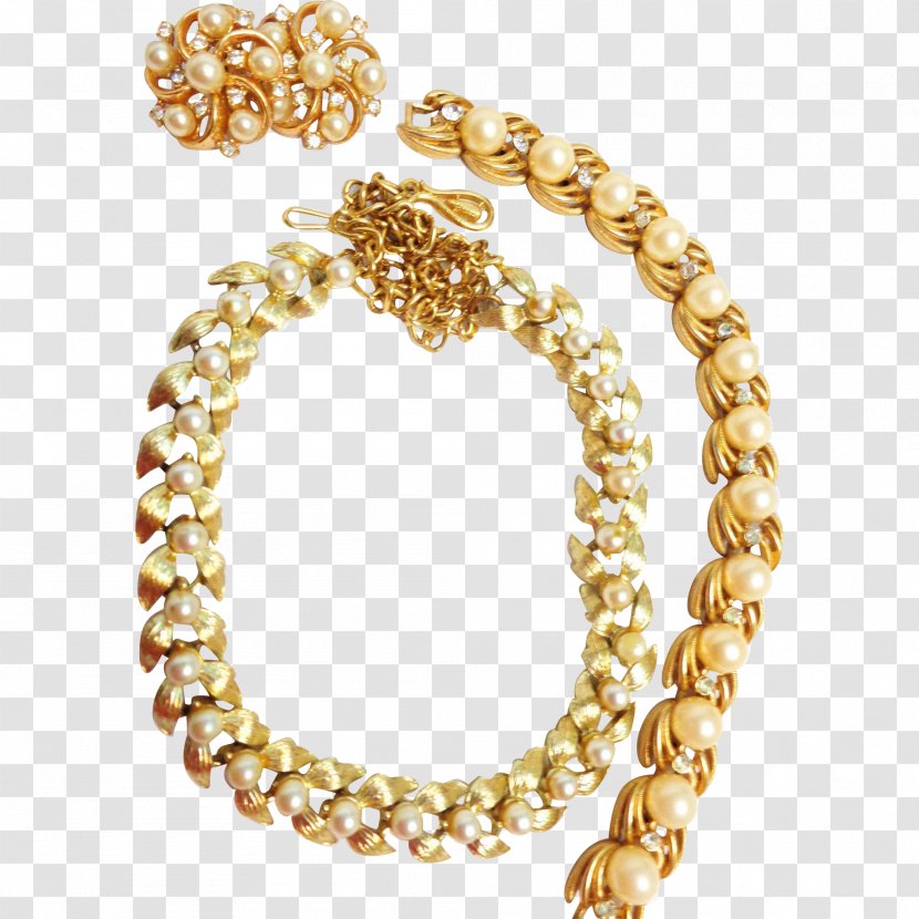 Body Jewellery Necklace Bracelet Pearl Transparent PNG
