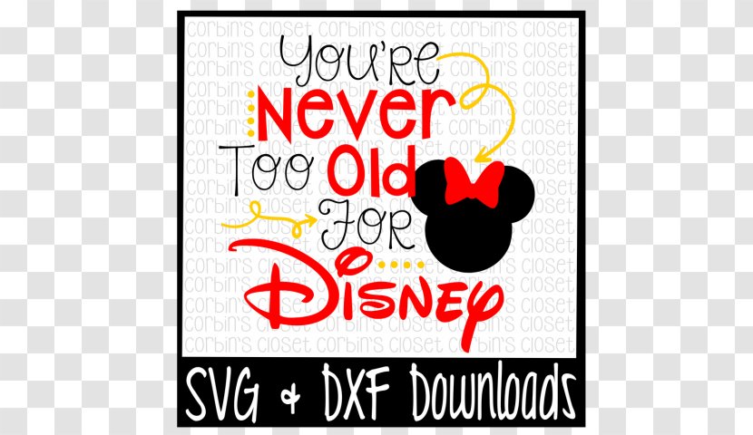 Disney Letters - Brand - Recreation Transparent PNG