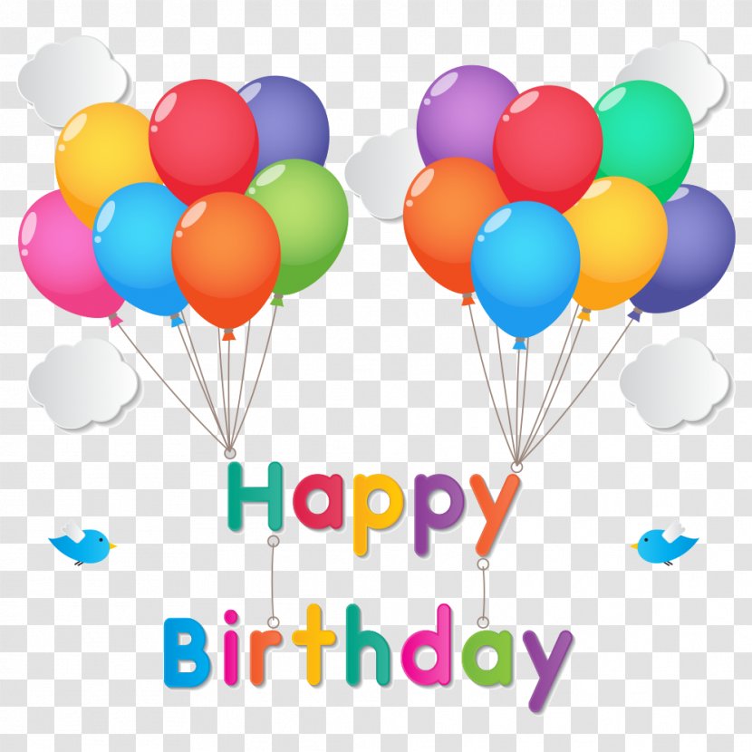 Happy Birthday To You Balloon - Wish Transparent PNG