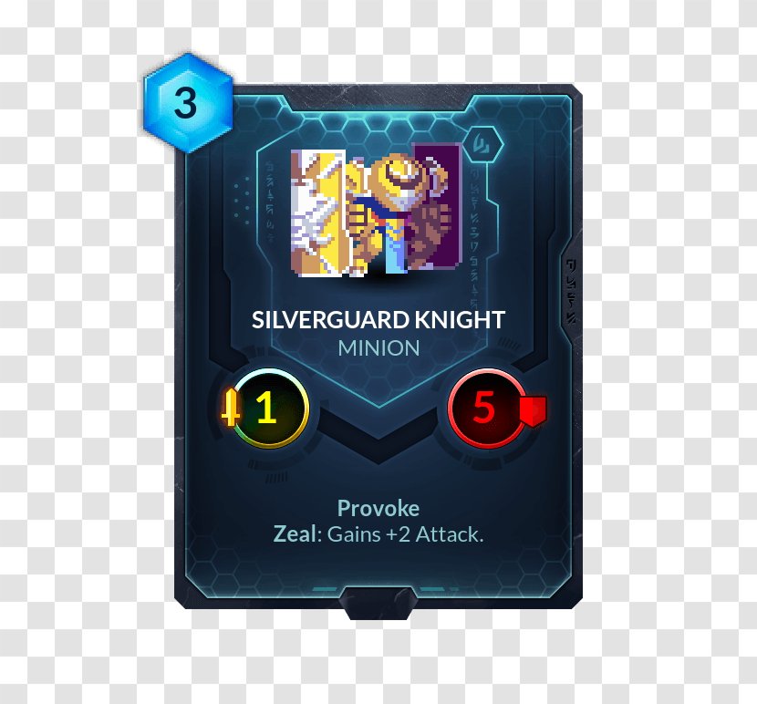 Duelyst Yggdra Union Pixel Art Collectible Card Game Video - Multimedia - Guards Unit Transparent PNG