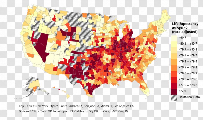 Economic Inequality Life Expectancy United States Health Map Transparent PNG