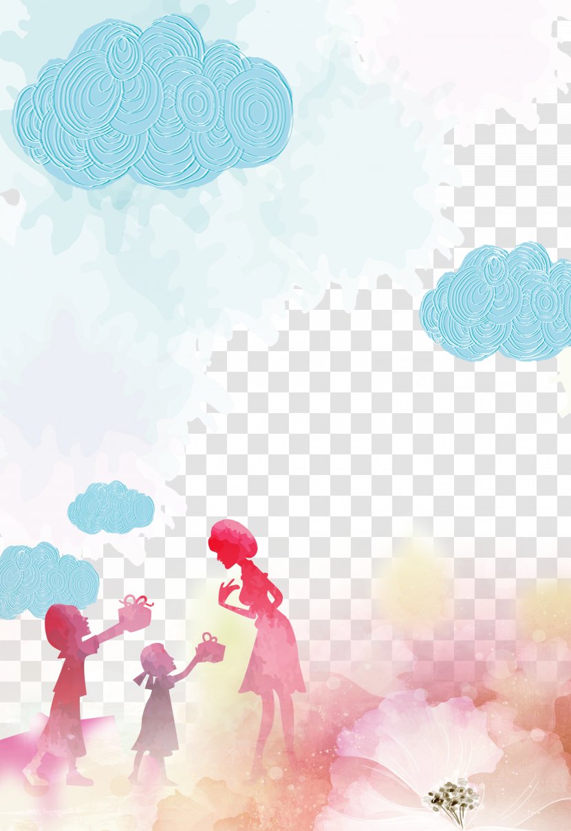 Watercolor Painting Wallpaper - Daytime - Transparent Material Transparent PNG