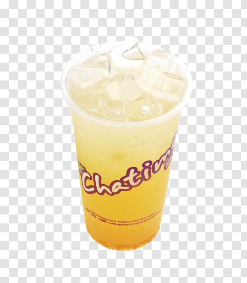 Orange Drink Iced Tea Non-alcoholic Chatime Transparent PNG