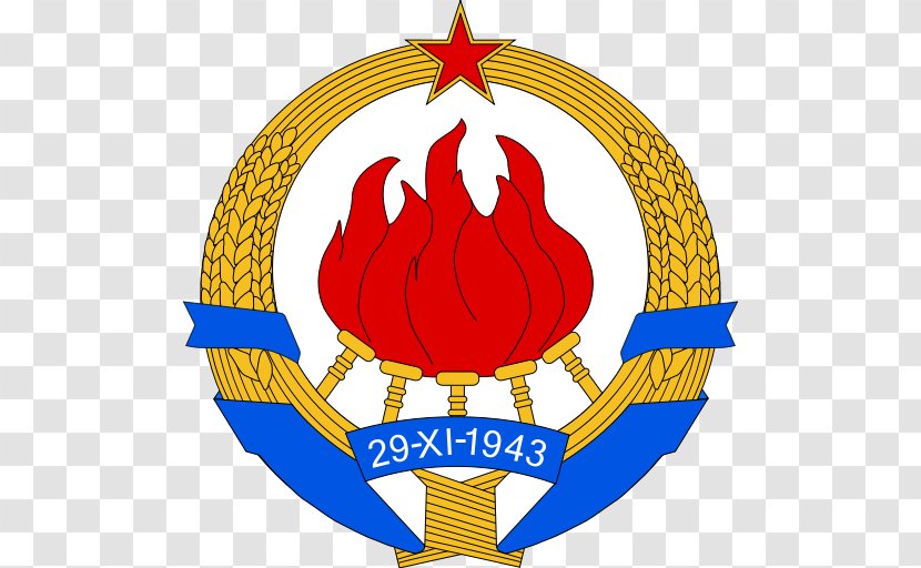 Socialist Federal Republic Of Yugoslavia Kingdom Serbia And Montenegro Emblem - Symbol - Tshirt Transparent PNG