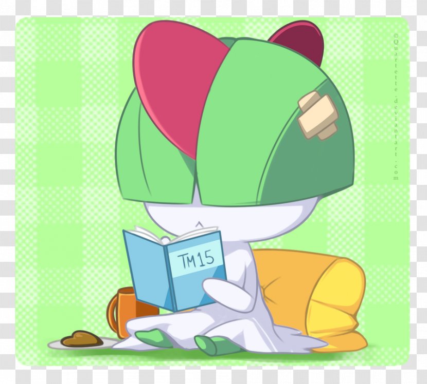 Pokémon X And Y Platinum Red Blue Ralts - Green Transparent PNG