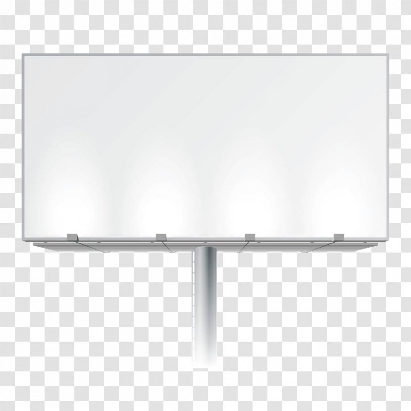 White Billboard - Prototype - Billboards Transparent PNG