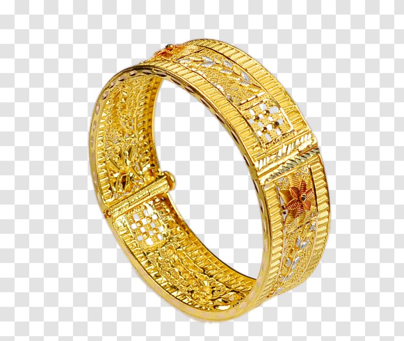 Bangle Jewellery Gold Bracelet Silver - Diamond Transparent PNG